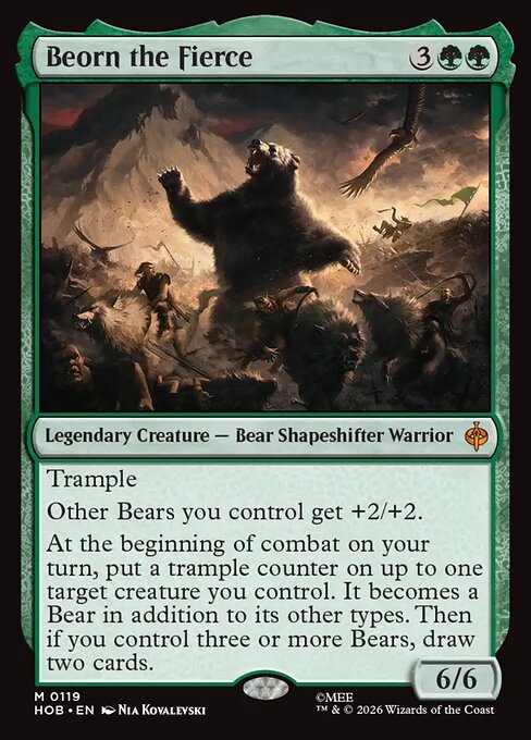 Beorn the Fierce card art