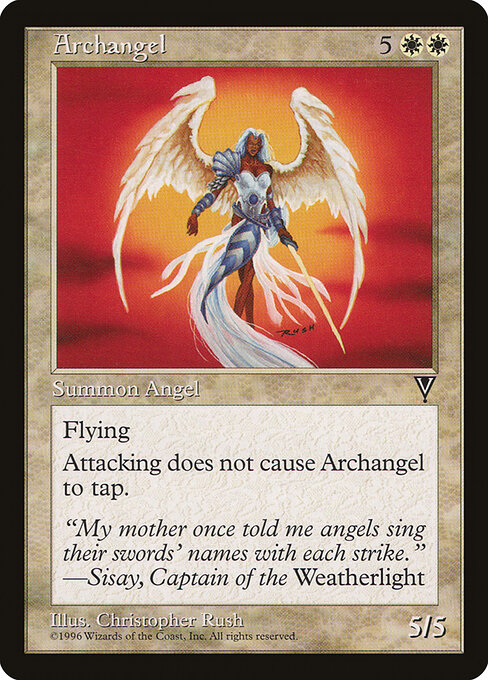 Archangel card art