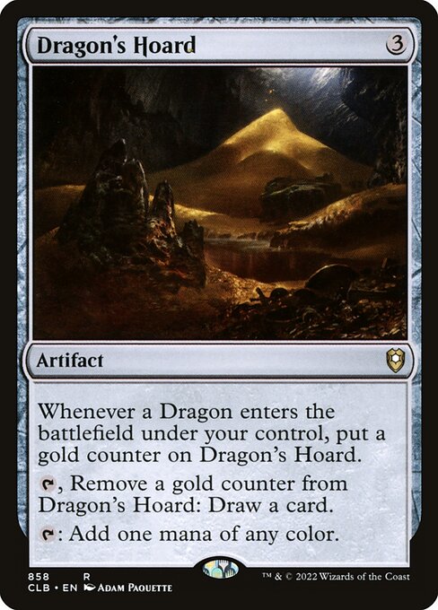 Dragon's Hoard card art