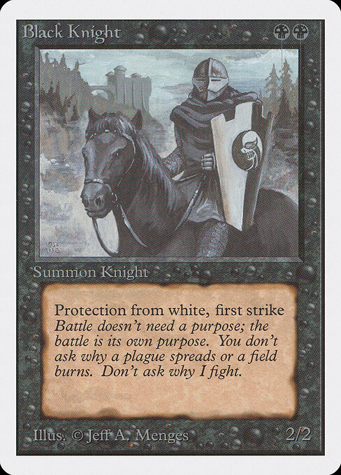 Black Knight card art