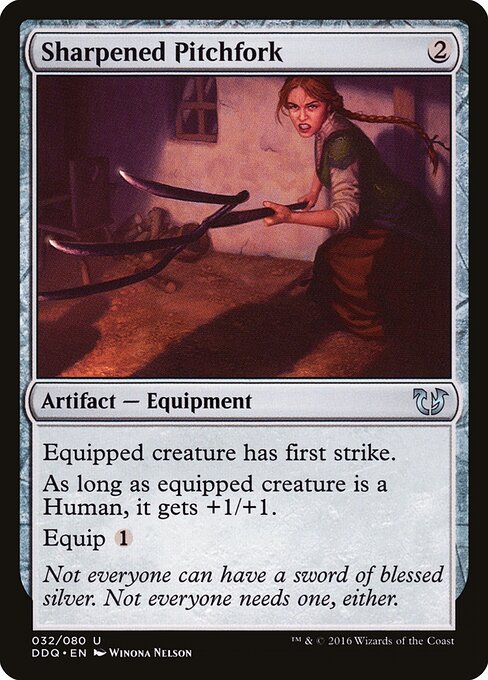 Sharpened Pitchfork card art