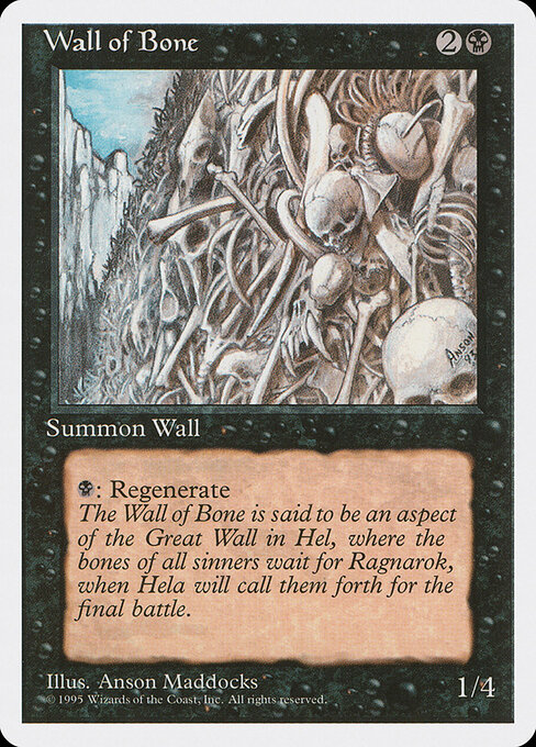 Wall of Bone card art