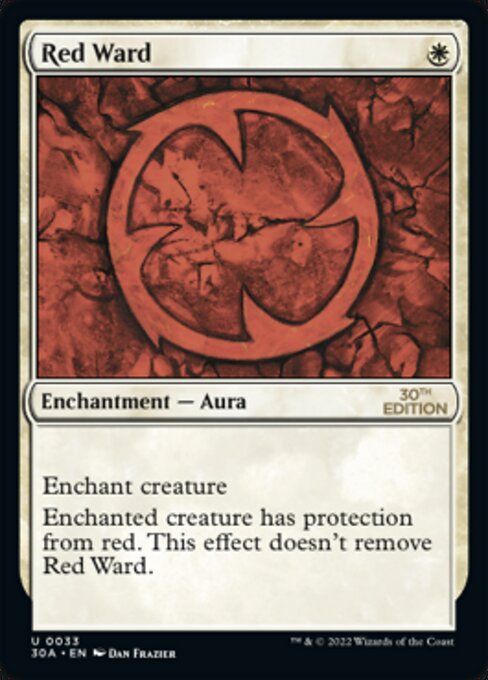 Red Ward card art