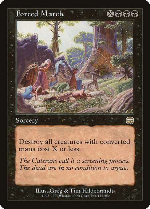 Forced March card art
