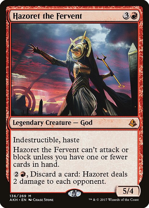 Hazoret the Fervent card art