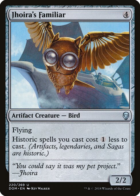 Jhoira's Familiar card art