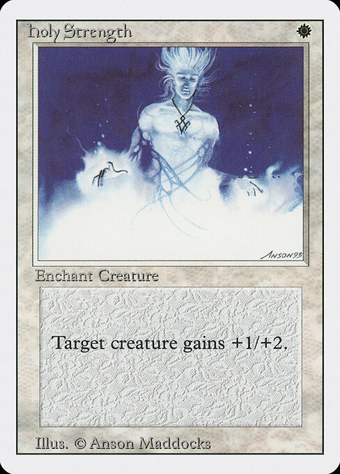Holy Strength card art