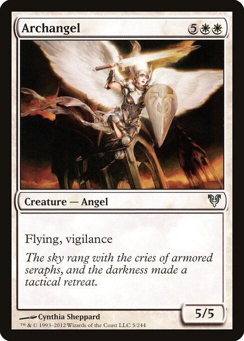 Archangel card art
