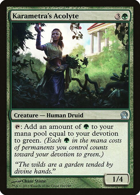 Karametra's Acolyte card art