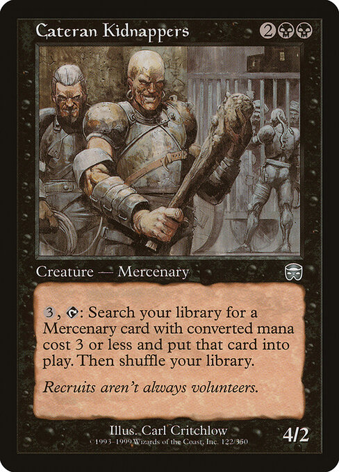 Cateran Kidnappers card art