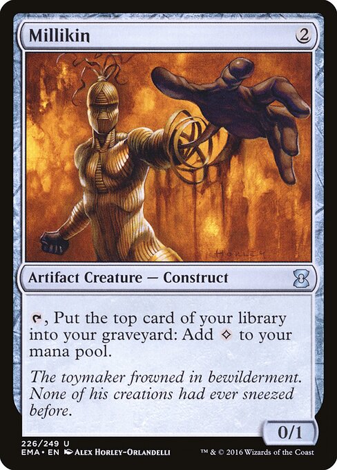 Millikin card art