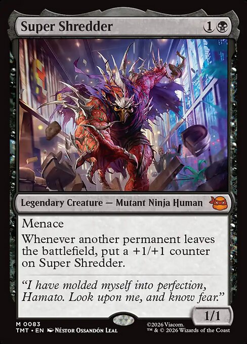 Super Shredder card art