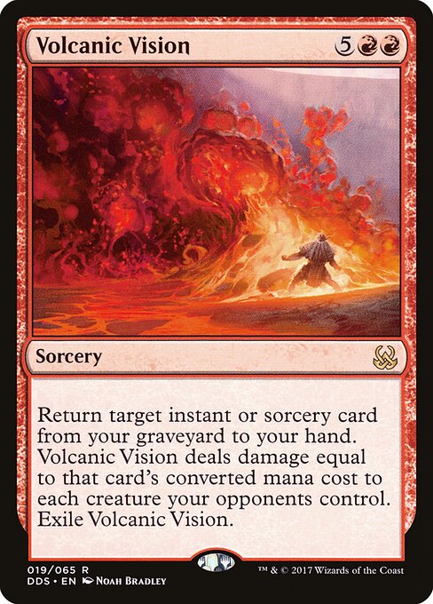 Volcanic Vision card art