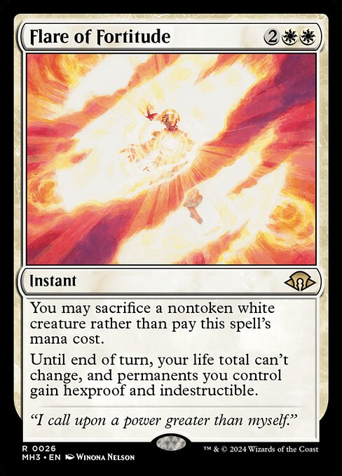 Flare of Fortitude card art