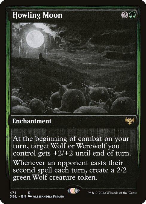 Howling Moon card art