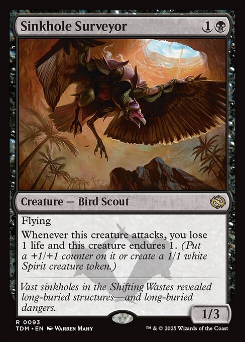 Sinkhole Surveyor card art