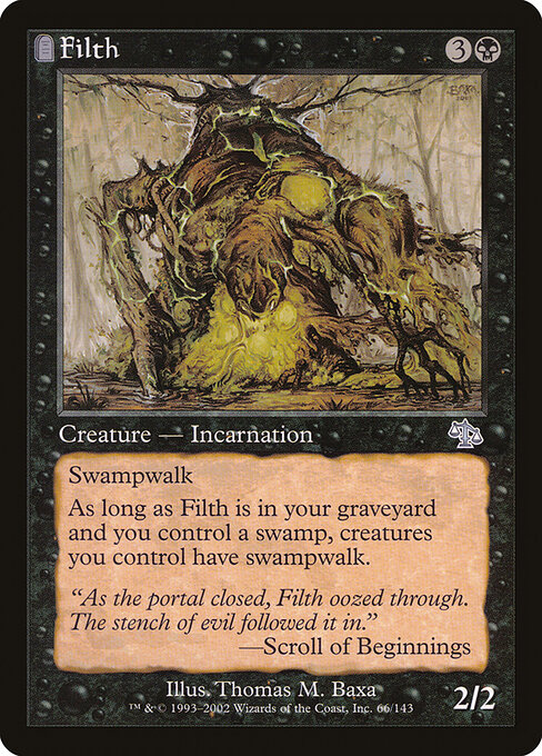 Filth card art