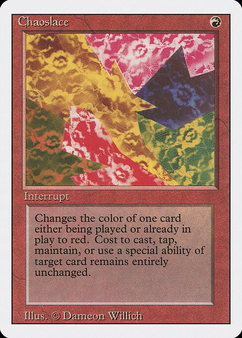 Chaoslace card art