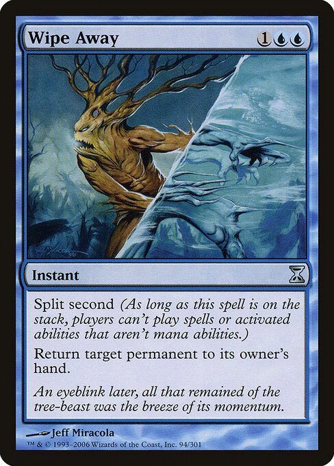 Wipe Away card art