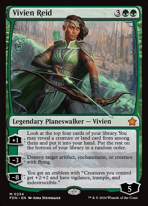 Vivien Reid card art