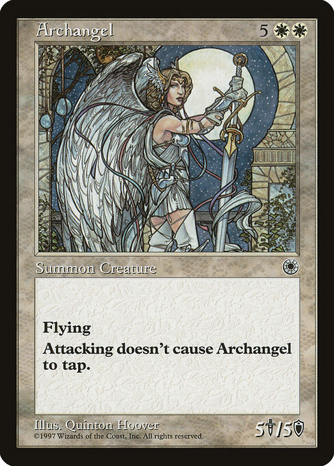 Archangel card art