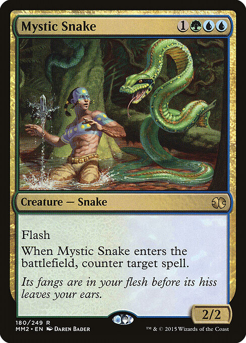 Mystic Snake card art