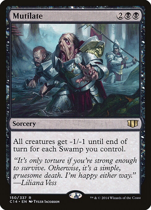 Mutilate card art