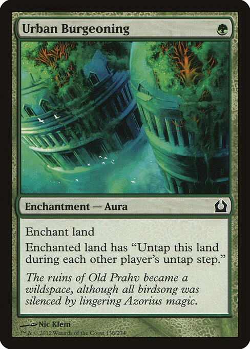Urban Burgeoning card art