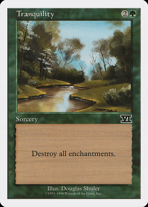 Tranquility card art