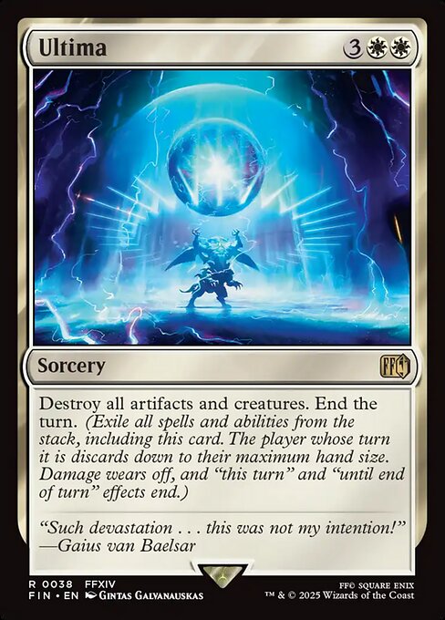 Ultima card art