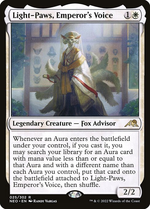 Light-Paws, Emperor's Voice card art