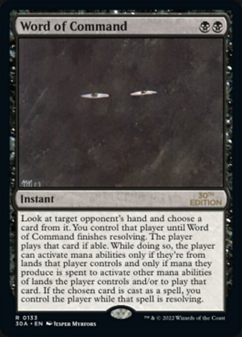 Word of Command card art