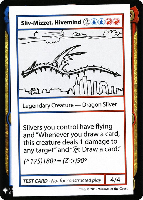 Sliv-Mizzet, Hivemind card art