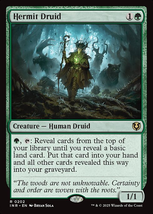 Hermit Druid card art