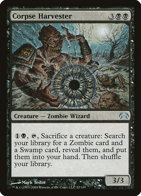 Corpse Harvester card art