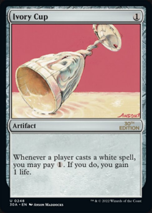 Ivory Cup card art