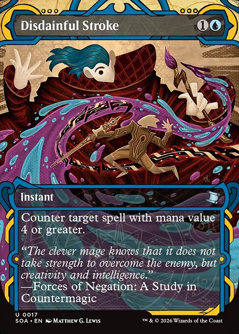 Disdainful Stroke card art