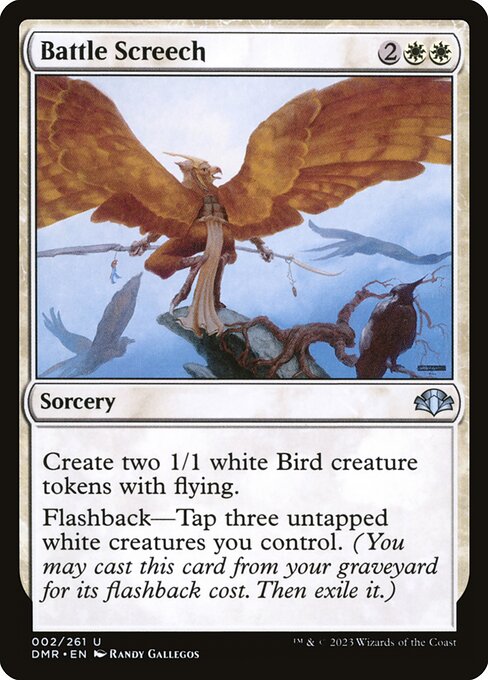 Battle Screech card art