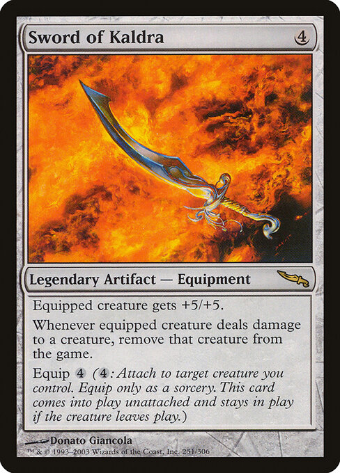 Sword of Kaldra card art
