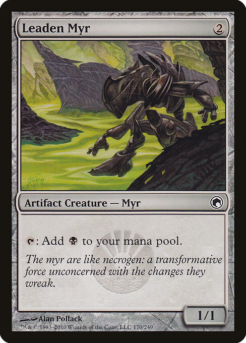 Leaden Myr card art