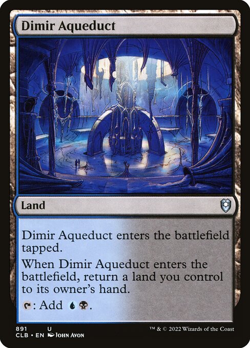 Dimir Aqueduct card art