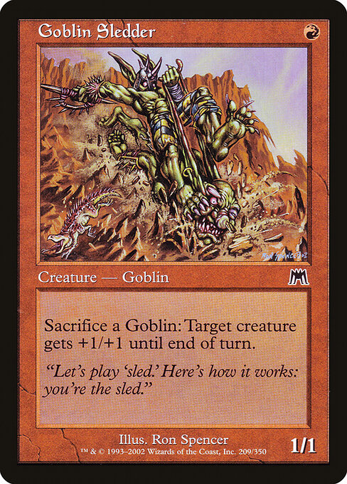 Goblin Sledder card art