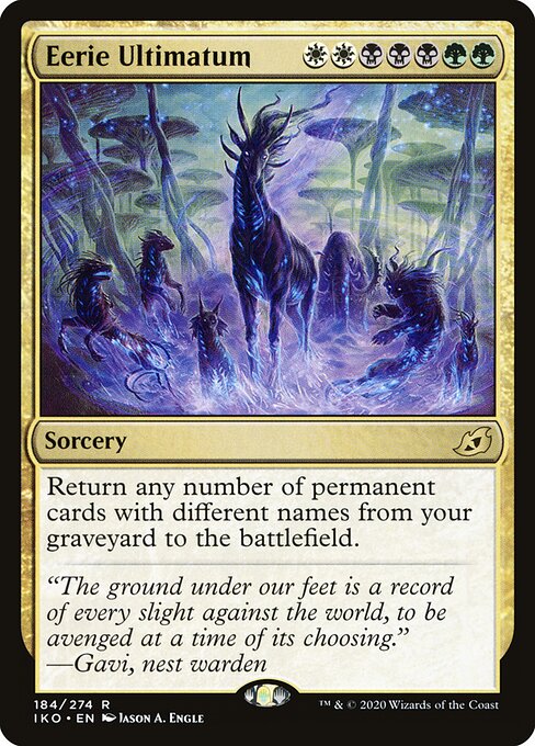 Eerie Ultimatum card art