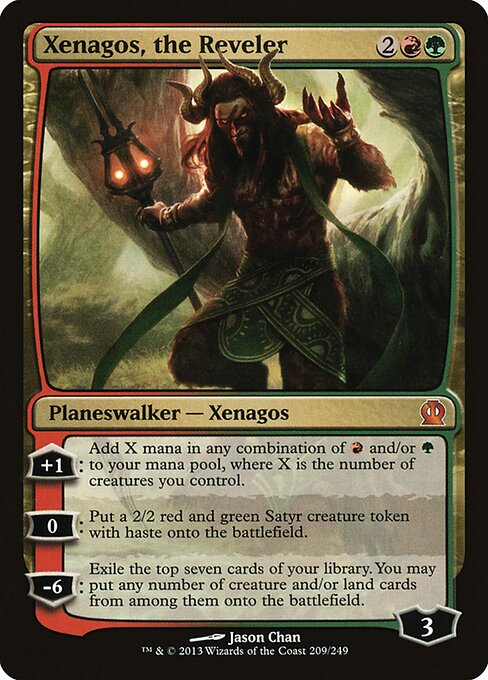 Xenagos, the Reveler card art