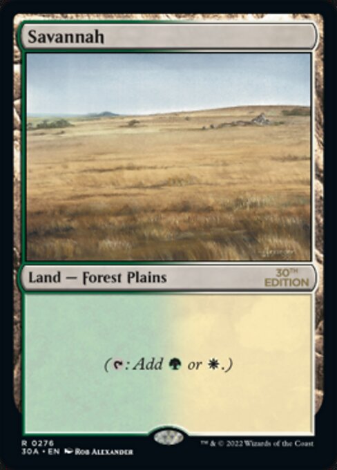 Savannah card art