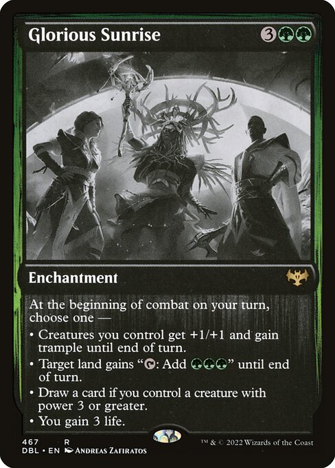 Glorious Sunrise card art