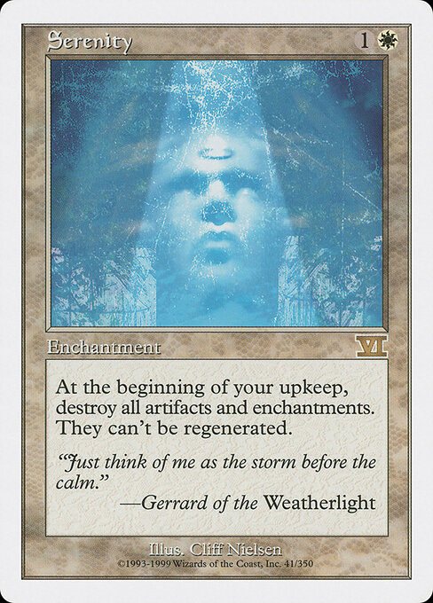 Serenity card art