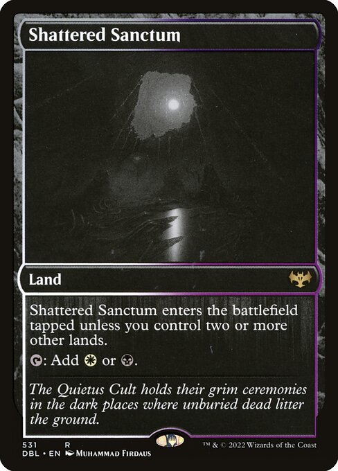 Shattered Sanctum card art