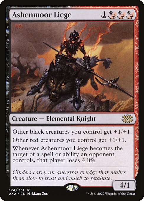 Ashenmoor Liege card art