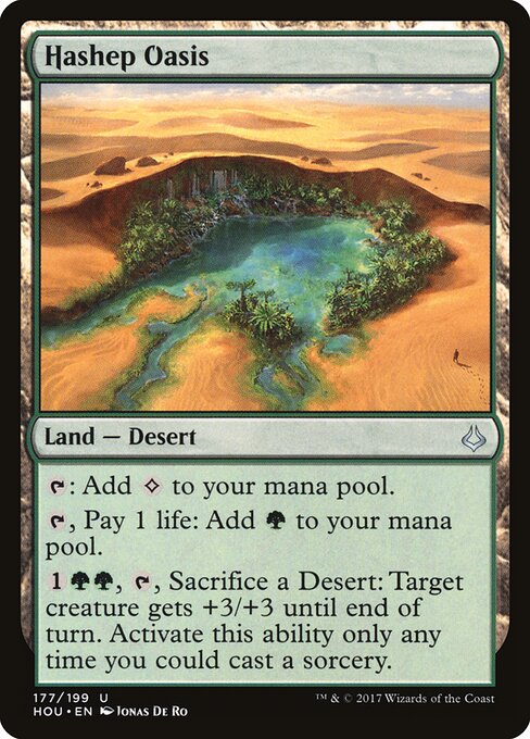 Hashep Oasis card art